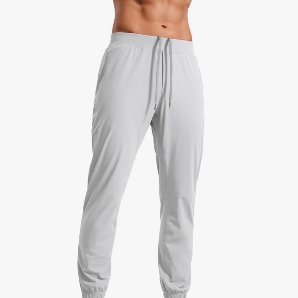 Men’s pants CRZ YOGA size M  light gray NWOT